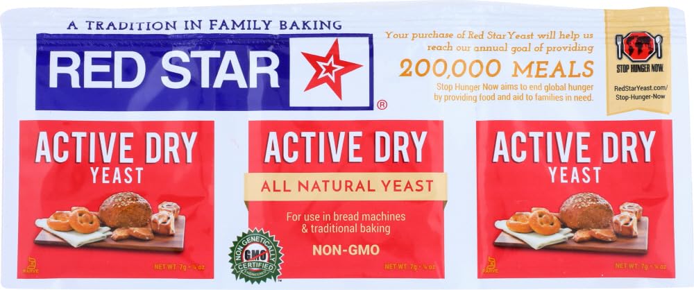Red Star GlutenFree Active Dry Yeast 0.25 Ounce (Pack of 9)